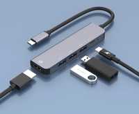 Adaptor 4in1 USB C Hub Type C To USB 3.0 2.0 4K HDMI NOU