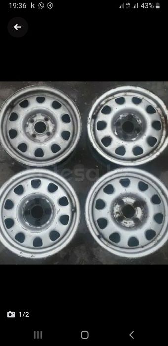 Продам диски R14 на фольксваген пассат также подходят на гольф