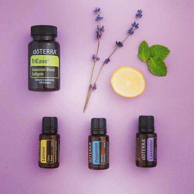 Alergii -Kit Doterra incepatori- menta, lămâie, lavanda