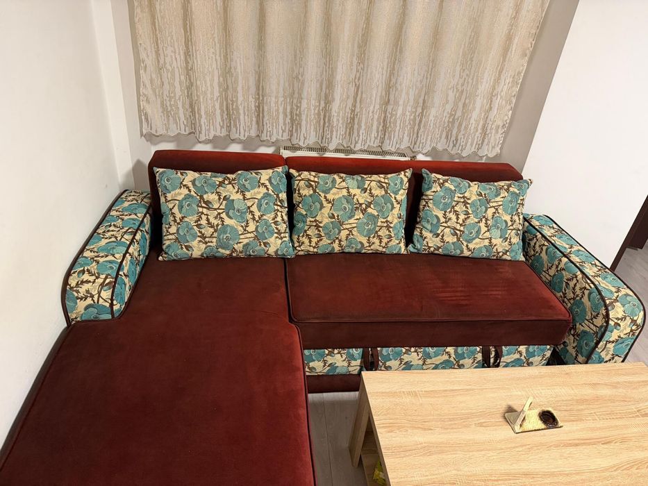 Vand coltar extensibil cu lada
