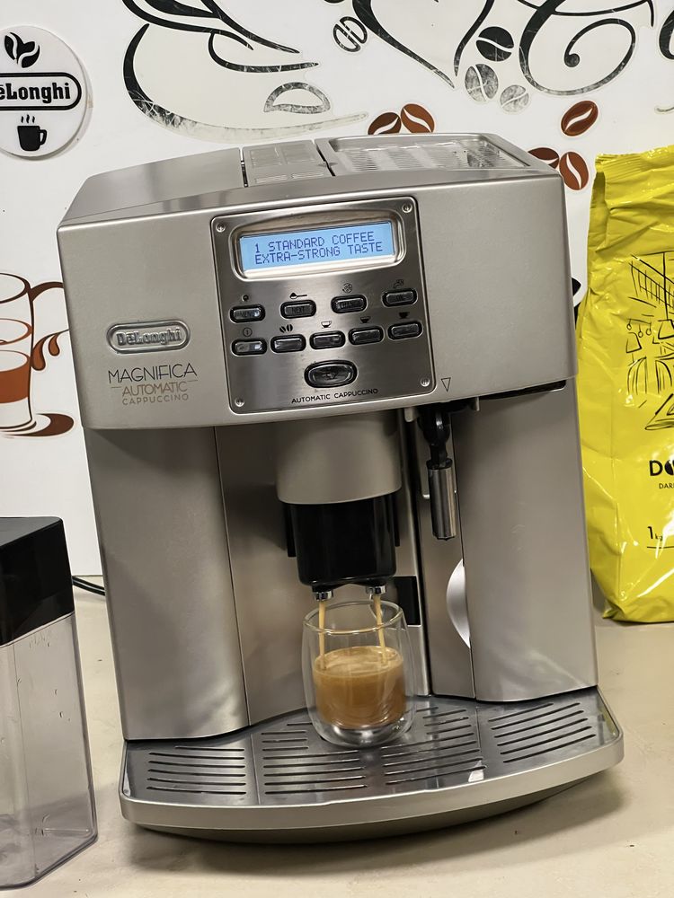 Кафемашина кафе автомат delonghı automatic cappuccino с гаранция