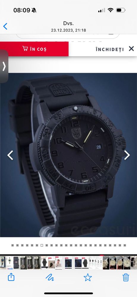 Ceas Luminox Nou cu eticheta