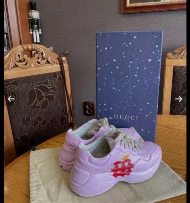 Gucci обувки Естествена кожа