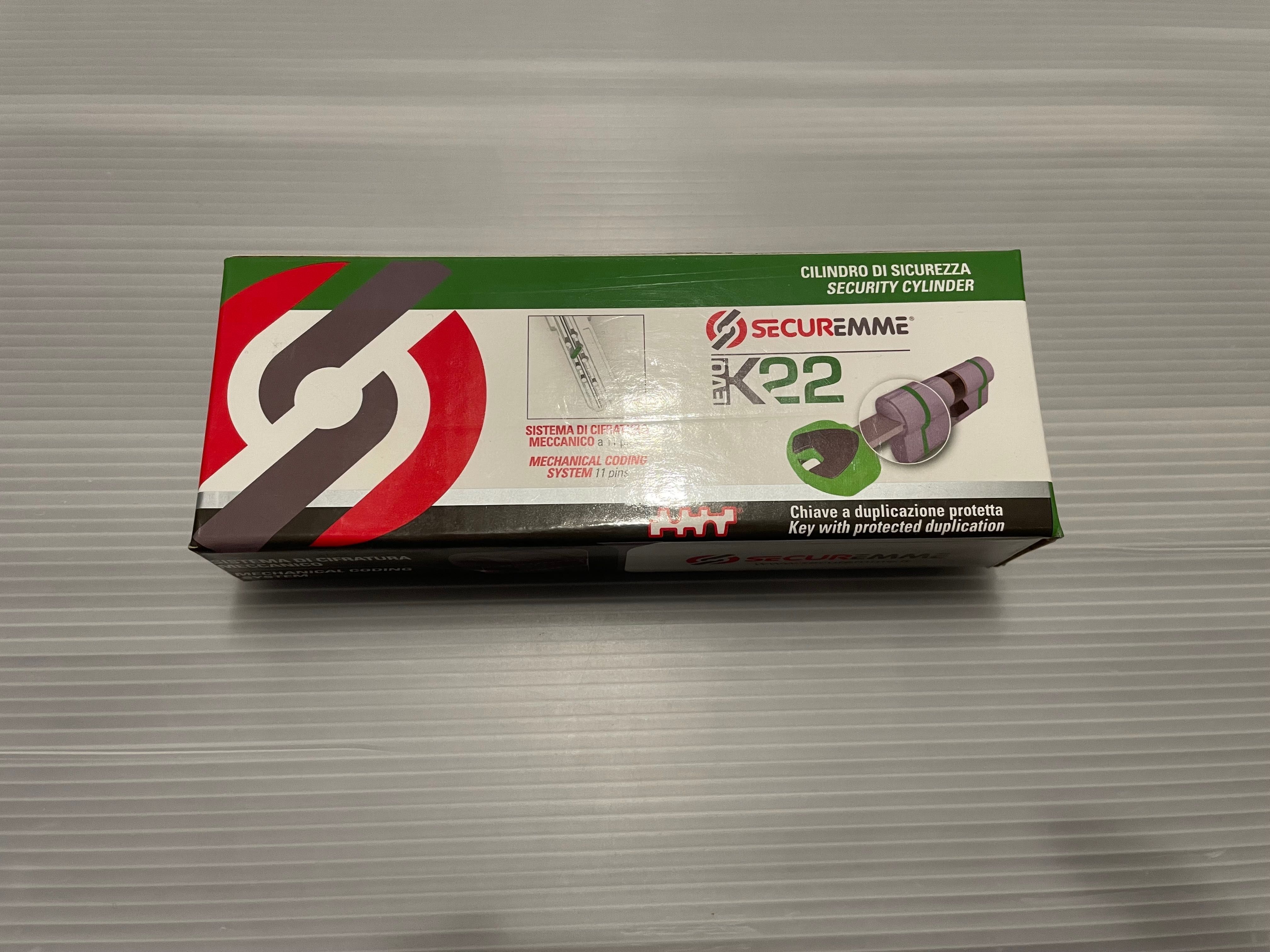 Секретен Патрон SECUREMME EVO K22 35/45 хром-сатен