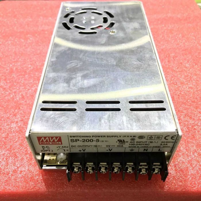 Sursa MeanWell SP-200-5 / 5V 40A 200W - Folosita, in stare foarte buna