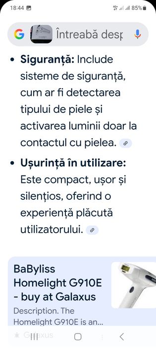 Vind epilator laser IPL pentru epilare definitivă 5 nivele