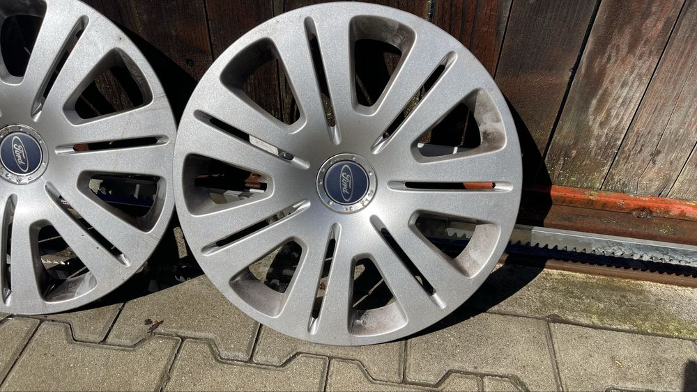 Set jante tabla 16’ 5x108 originale ford cu capace ford