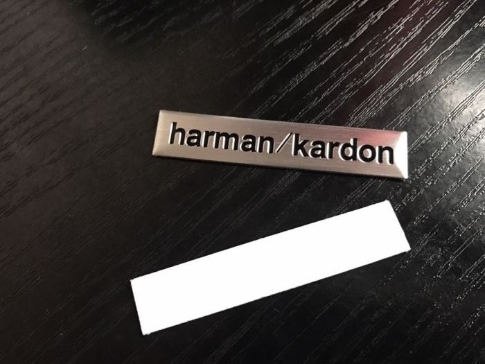 Emblema Harman/Kardon metalica 2 bucati