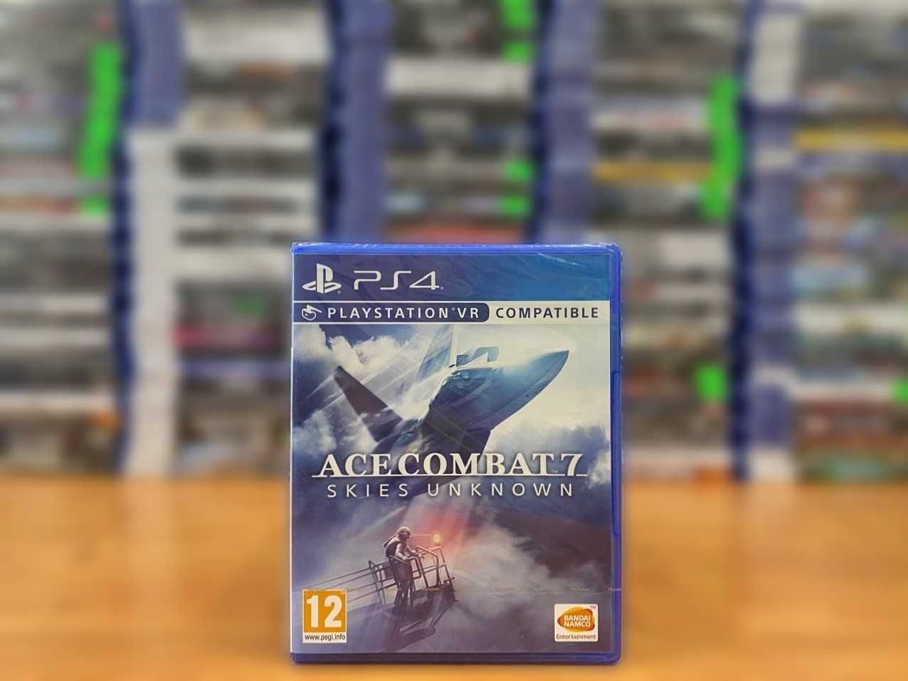 Новый Ace Combat 7 Skies Unknown VR PS4 Большой Выбор Игр