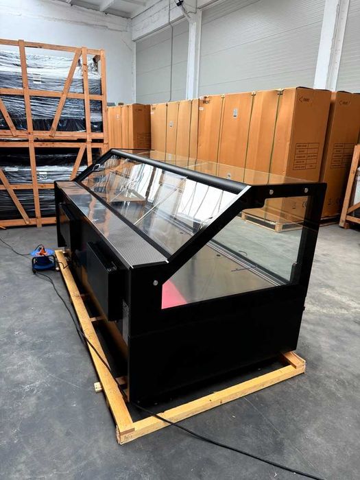 Vitrina Friogorifica Orizontala Modena Lite 200cm / FULL INOX/ NOU
