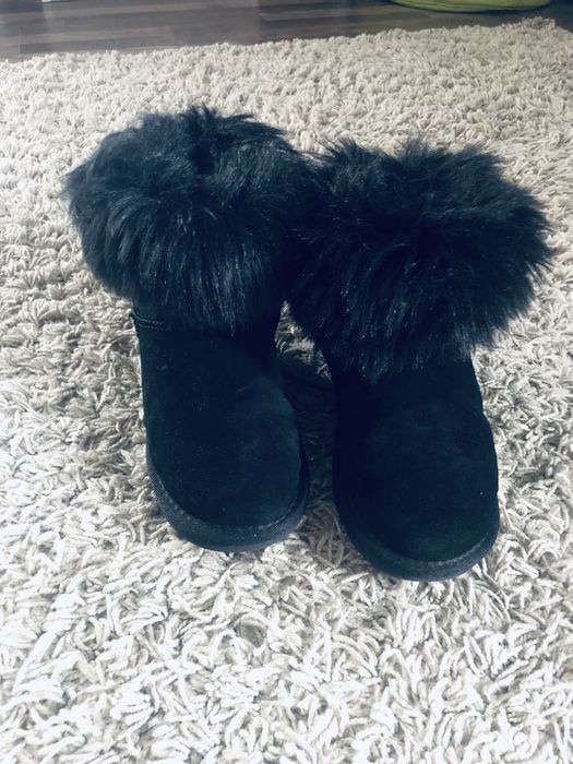 Cizme fetie imblanite/ piele intoarsa
