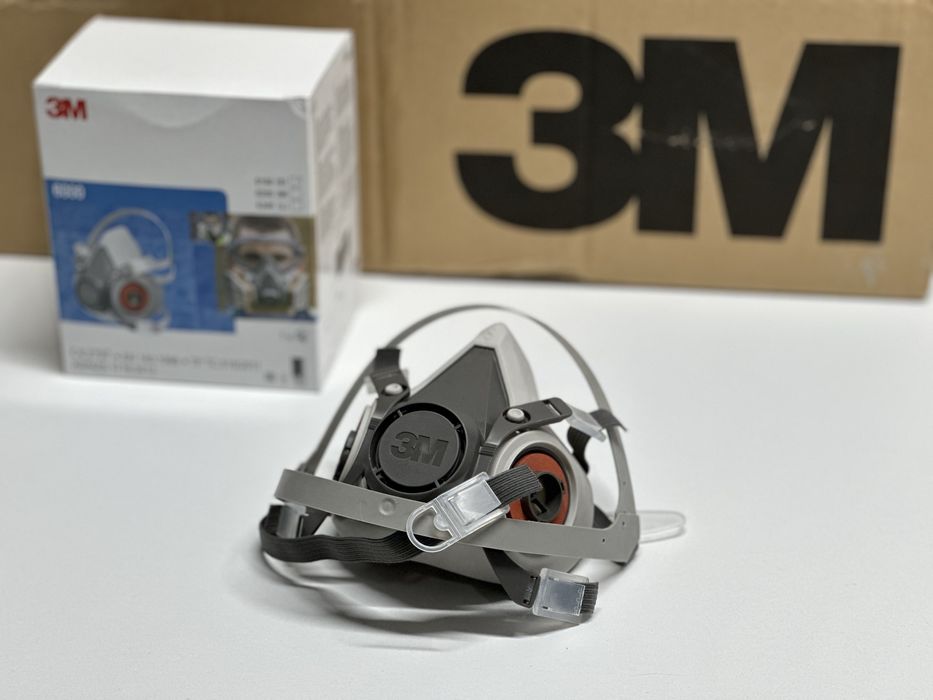 Masca Protectie Reutilizabila 3M Model 6100 Marimea S Filtre 6038 P3R