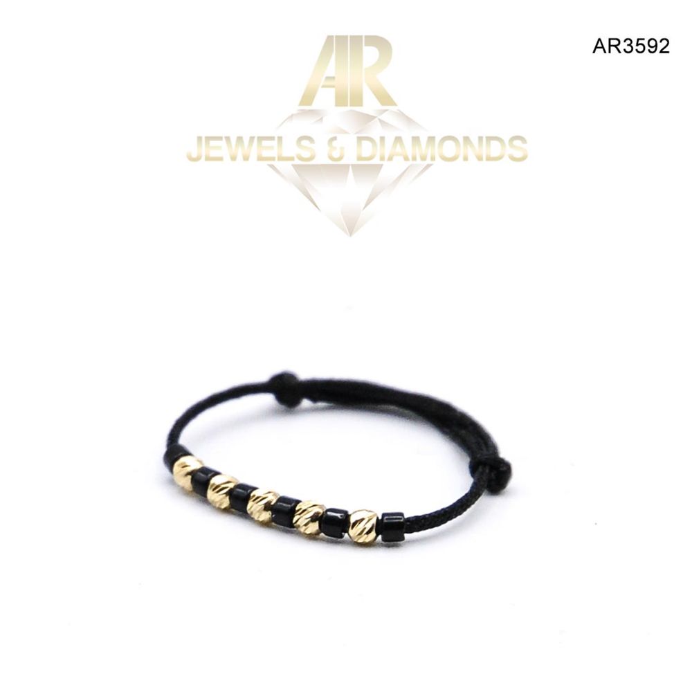 Inel Aur pe snur model nou deosebit ARJEWELS(AR3592)