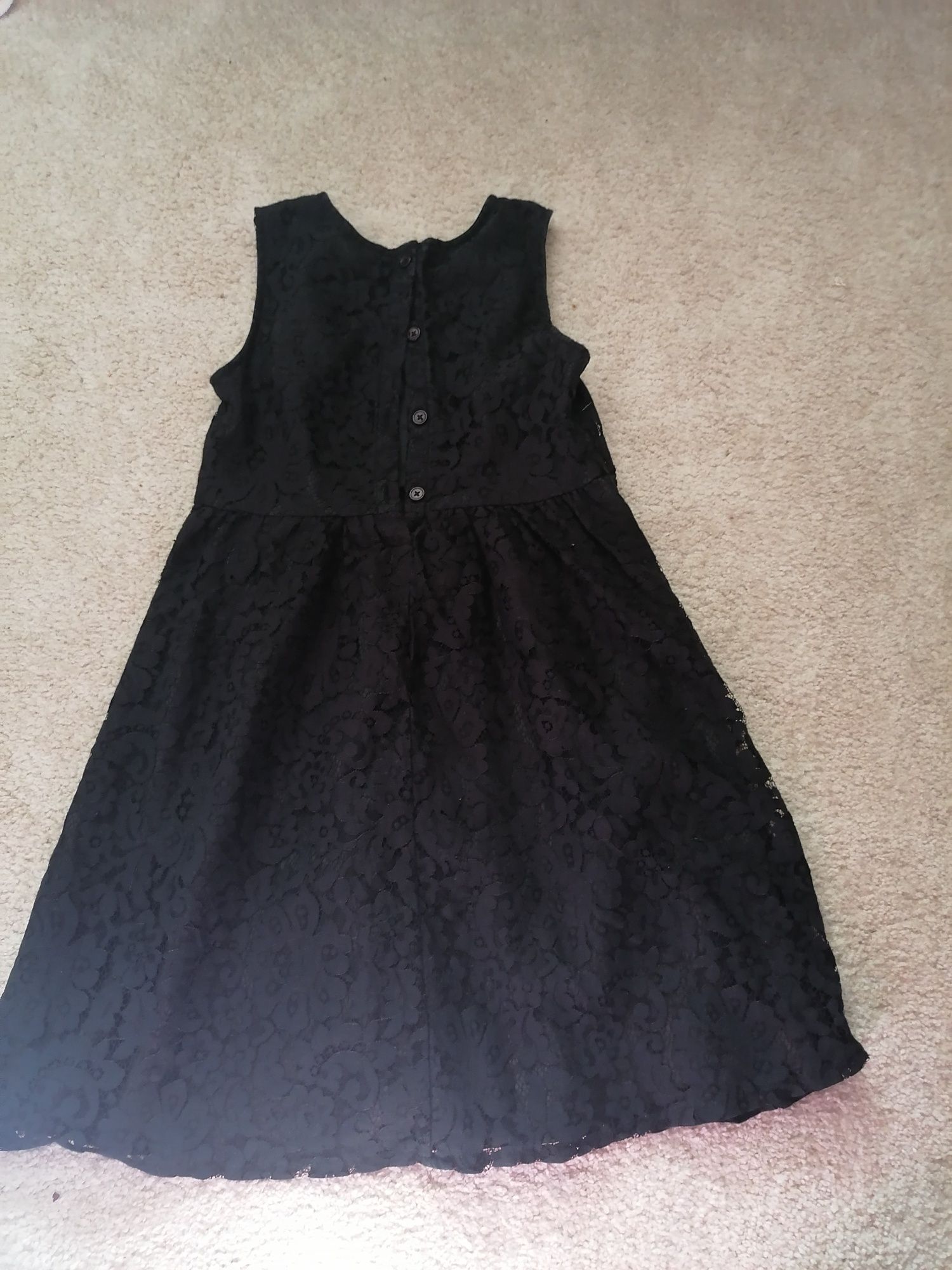 Lot rochii fetite, alb/negru, 10- 11 ani