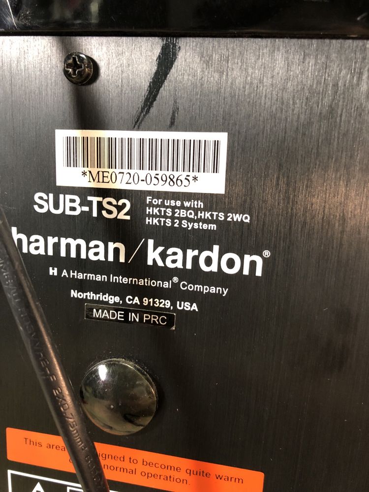 Harman Kardon SUB-TS2 Subwoofer