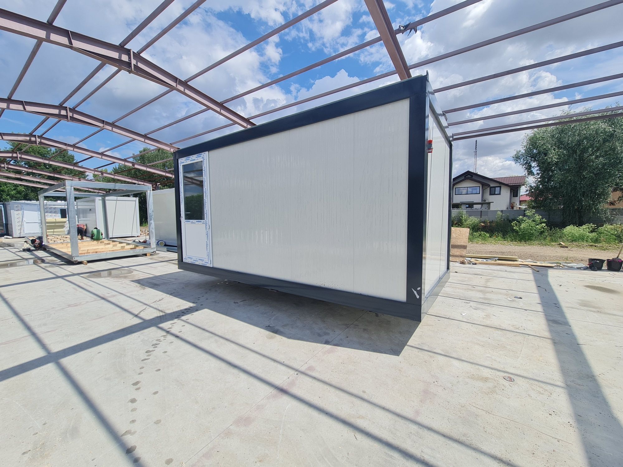 Vand container Birou Vitrina Magazin Depozitare Fast-food Vestiar Paza