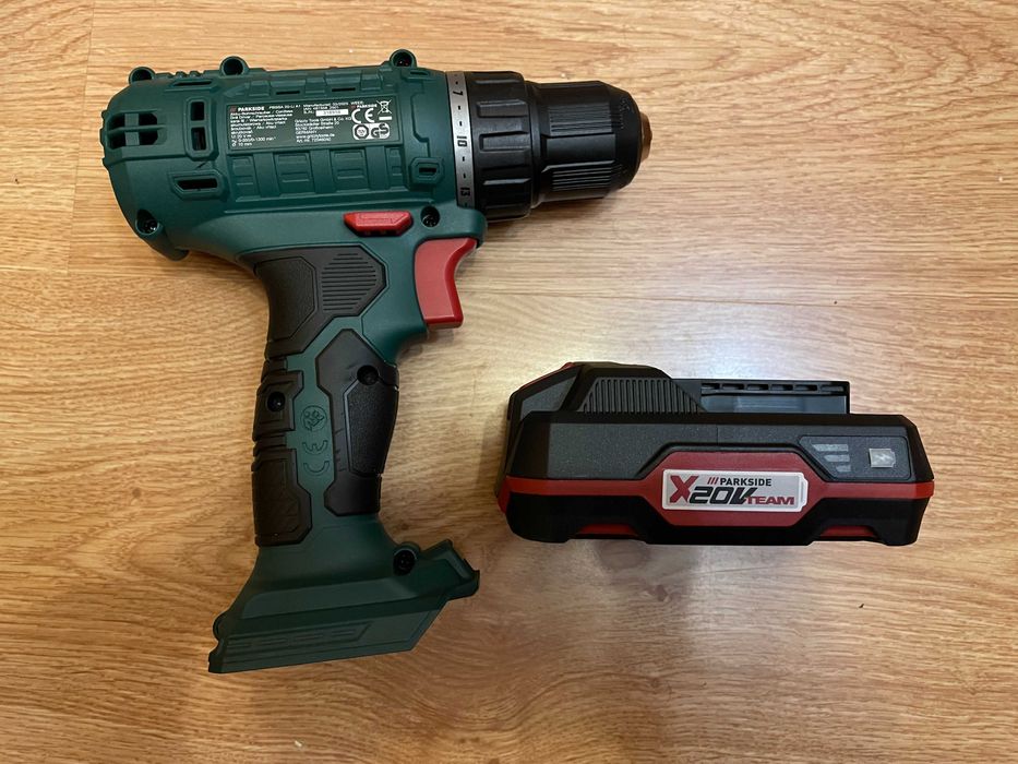 Акумулаторен винтоверт PARKSIDE 20V PBSSA 20-Li A1 с батерия и зарядно