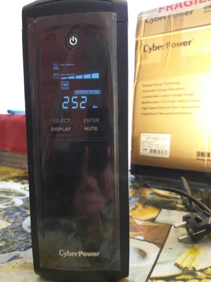 UPS CYBER POWER Line Int. cu management, LCD, tower, 1200VA/ 720W