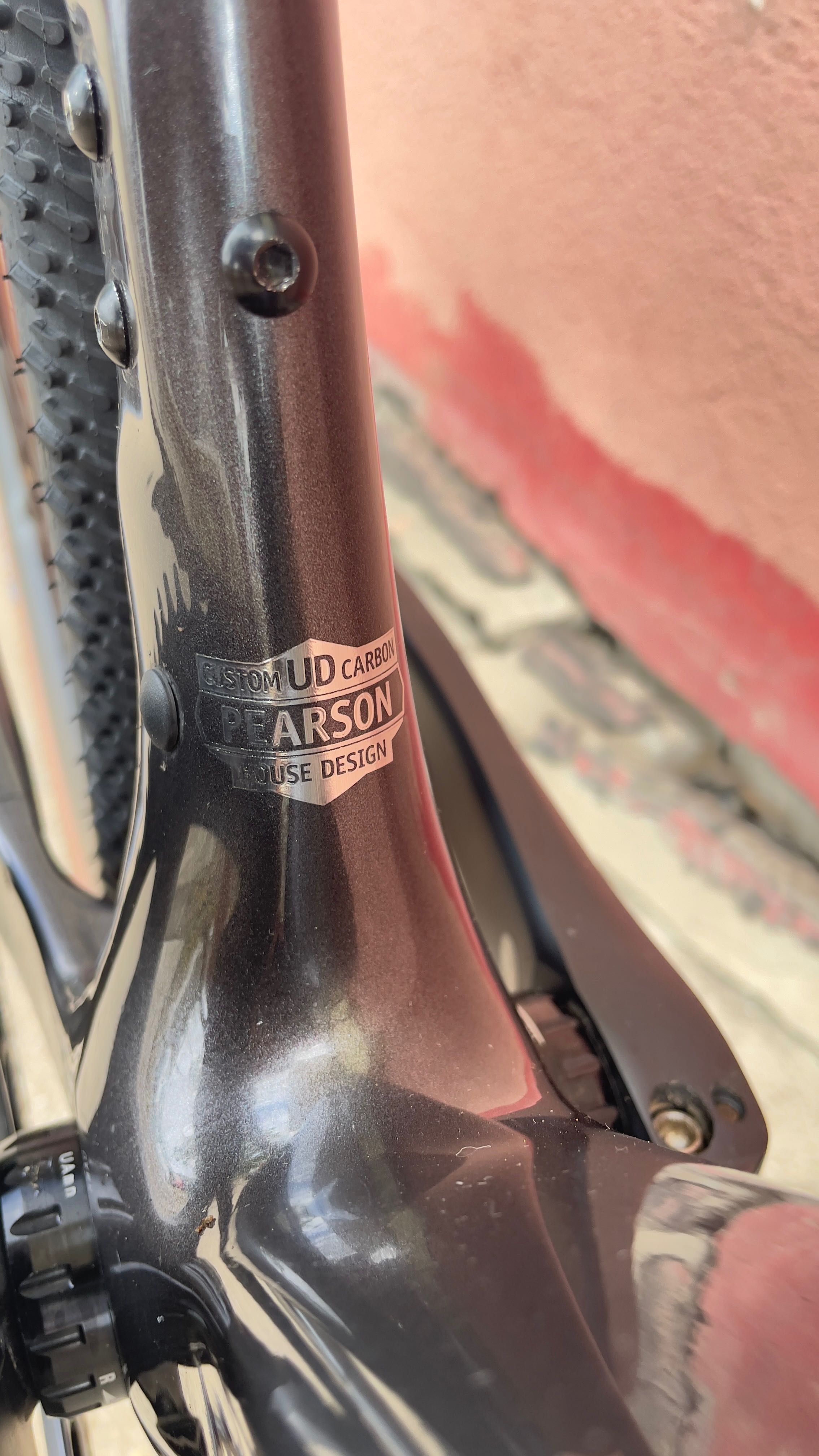 Gravel cyclocross Pearson on and on grx di2