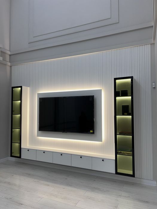 Тв зона Алматы. Тв зона. Гостиная зона.