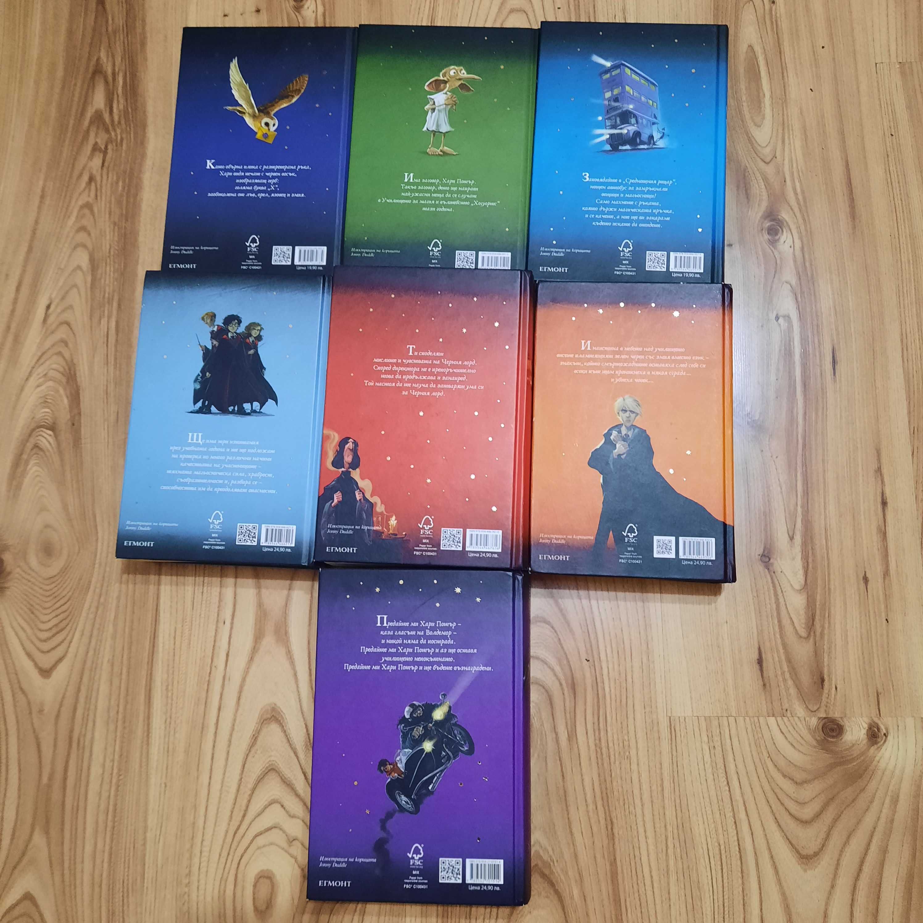 Поредица на книгите за Хари Потър+Прокълнатото дете
