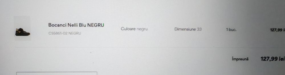 Ghete/Bocanci Nelli Blu CCC mar. 33