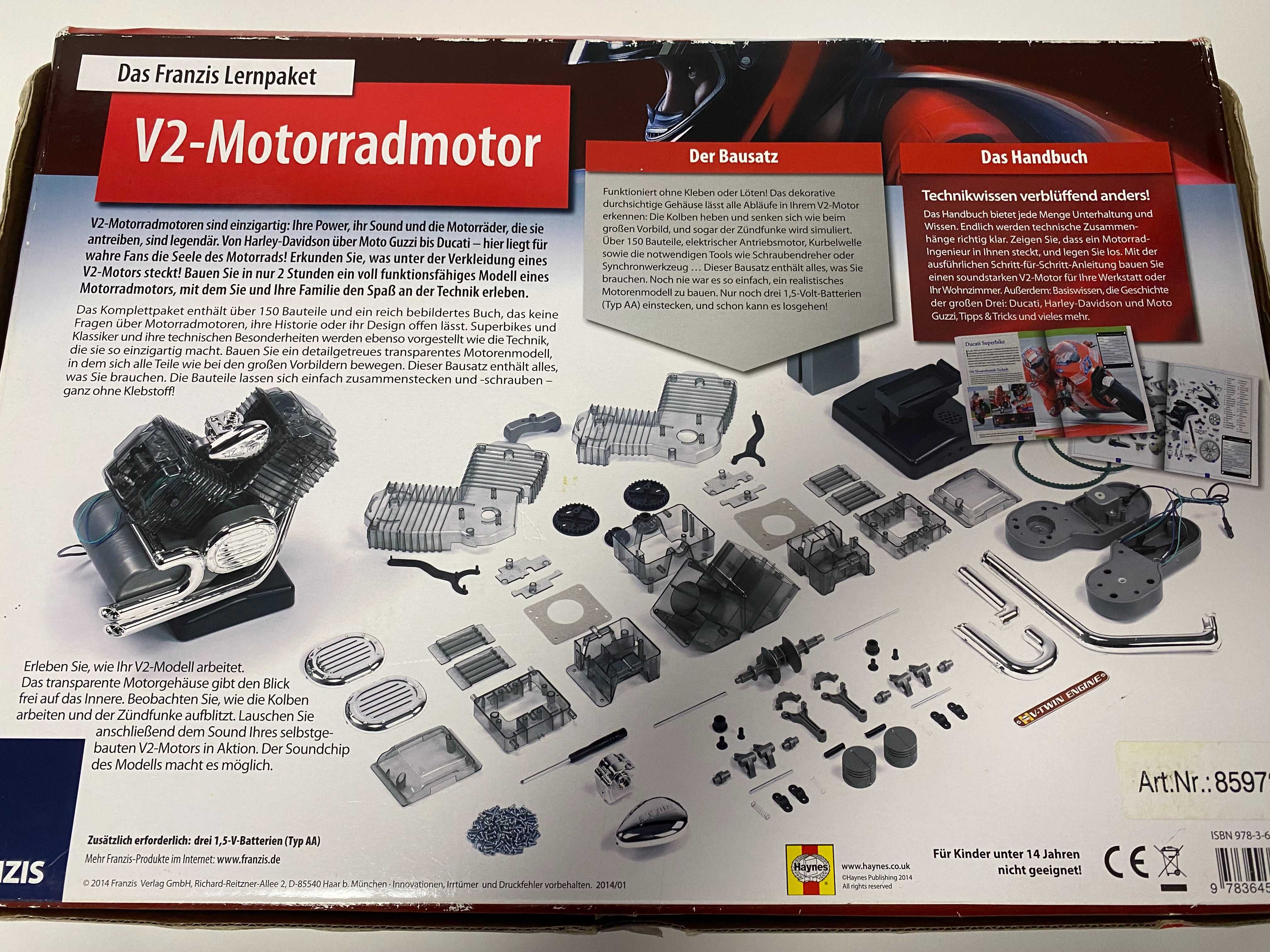 Motor doi cilindrii in V Harley-Davidson, Ducati, Motor Guzzi