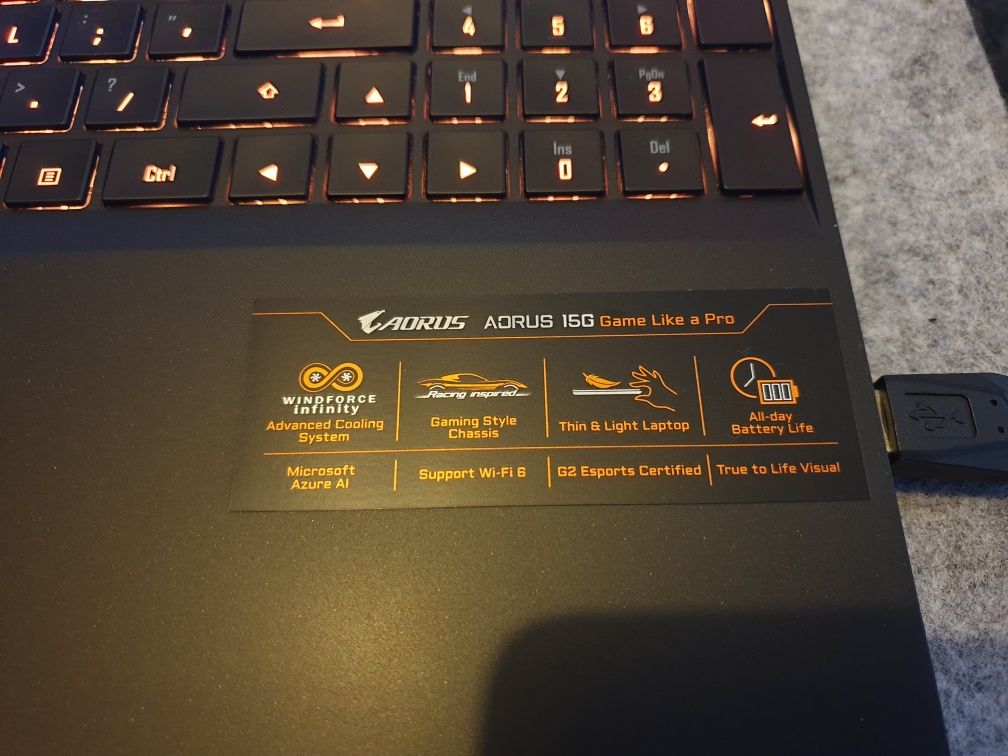 Laptop Gaming Gigabyte AORUS 15P