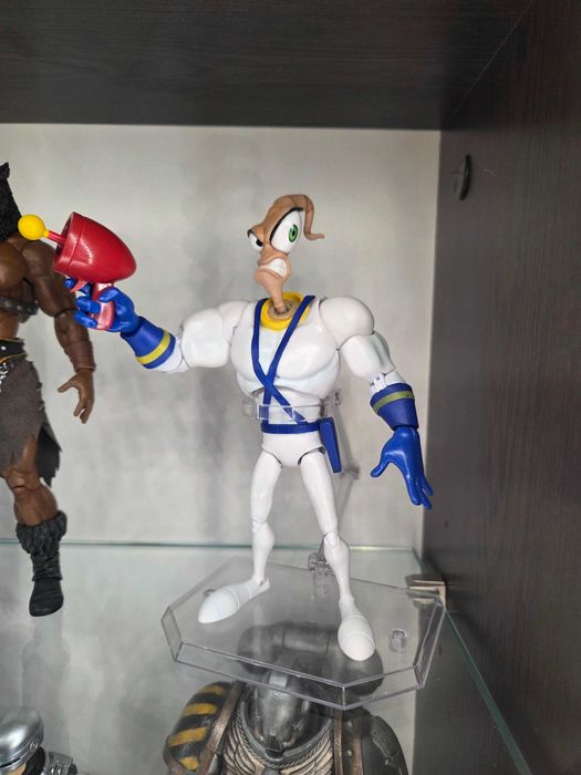 Earth worm Jim 3D екшън фигура