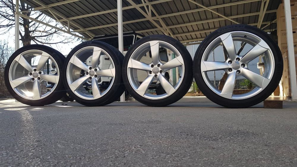 ОРИГИНАЛНИ Ал. Джанти 21 цола за Audi A8 / S8 D4 + Гуми 21