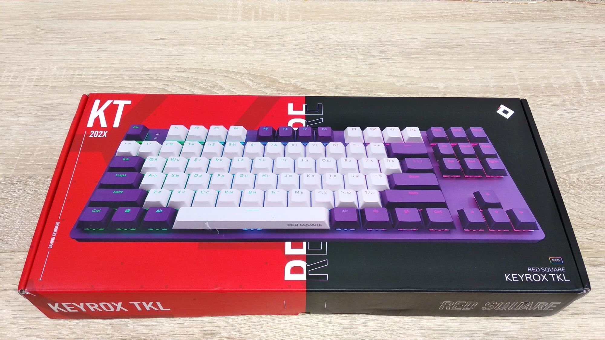 Продам игровую клавиатуру и мышку  Red Square Keyrox и xtrfy m4