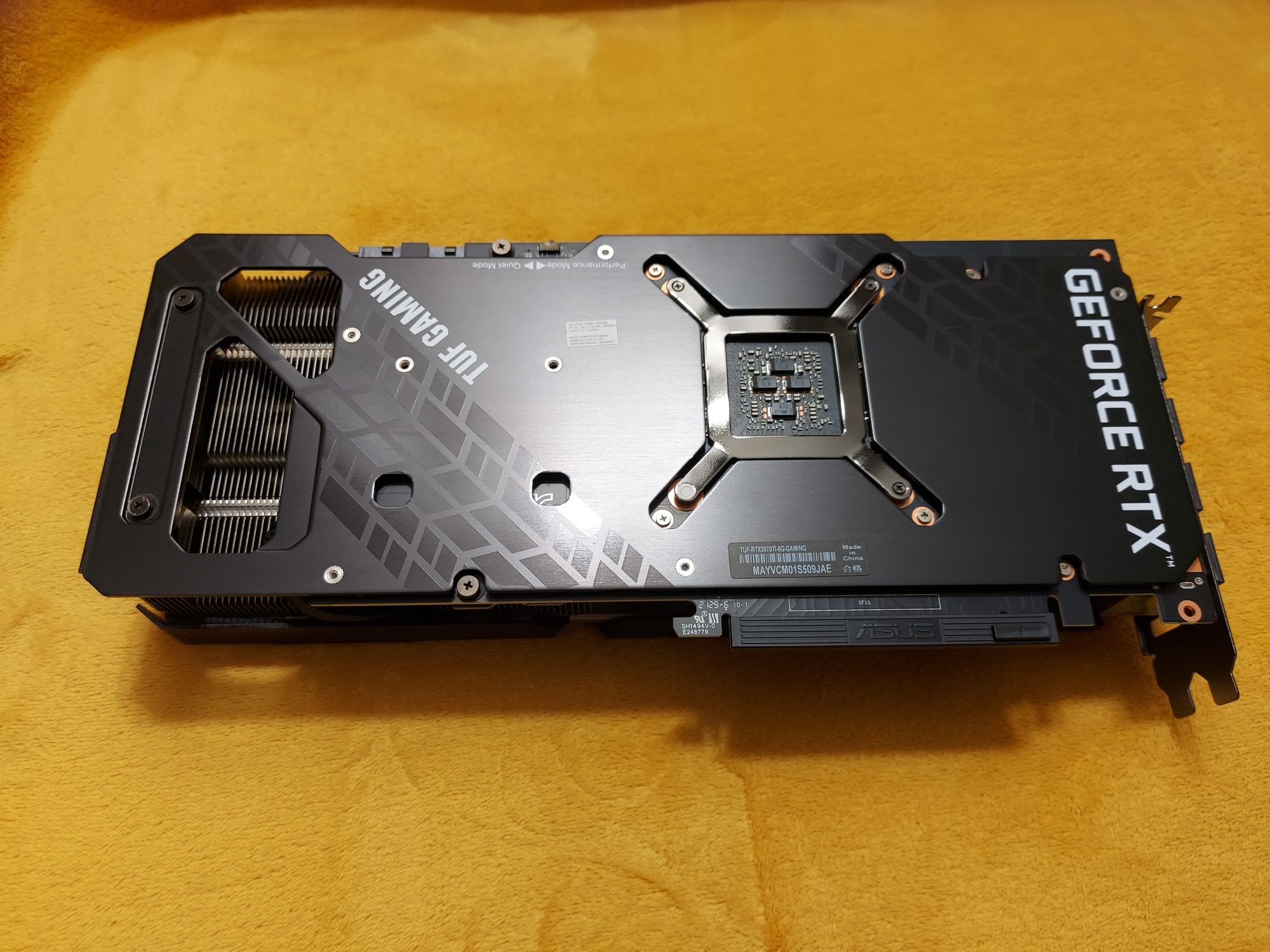 Placa video Asus Geforce RTX 3070 Ti 8GB