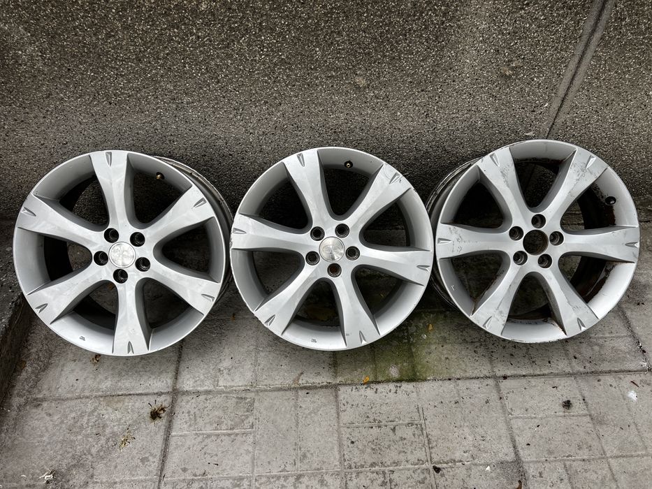 3 бр. Оригинални джанти Subaru 17x7J ET55 На БРОЙКА!