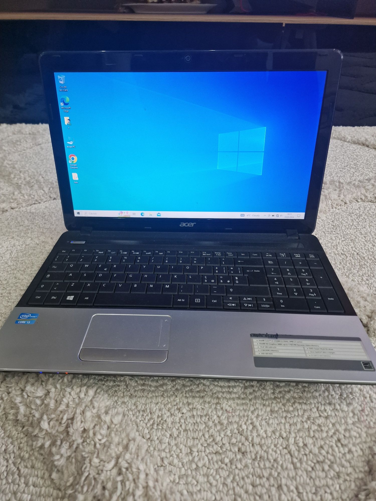 Laptop Acer i3 -2328M