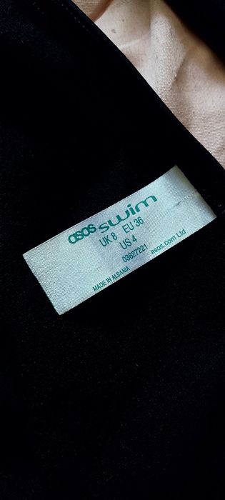 Costum de baie Asos 36 S nou