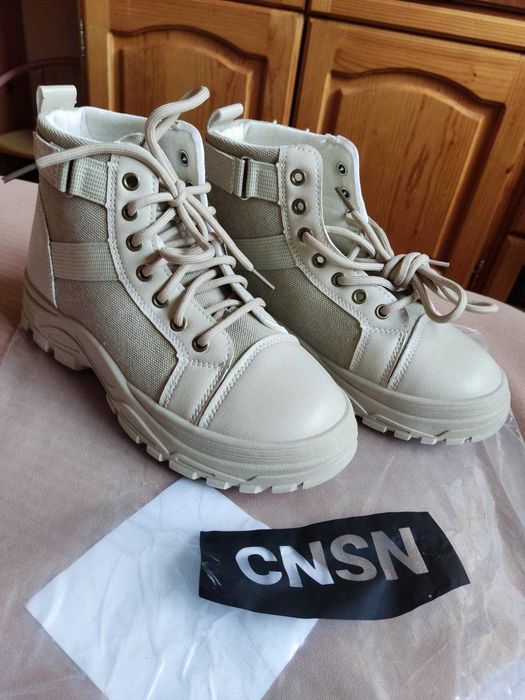 Боти, цвят "Каки", дължина на стелката 228мм