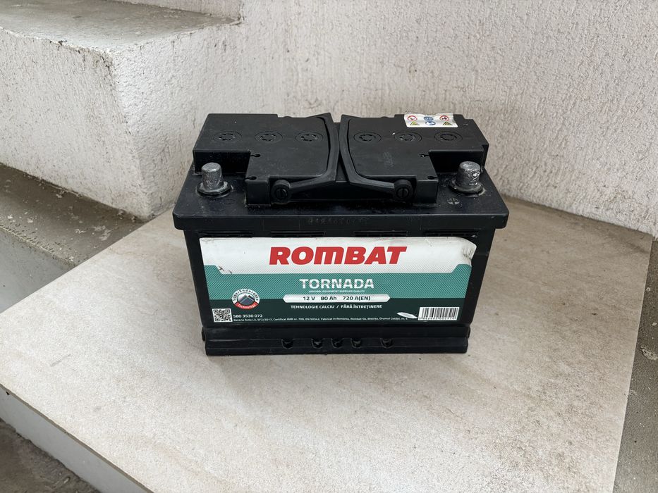 Baterie auto  Rombat Tornada 80 Ah  720 AEN