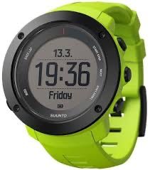 Спортен часовник Suunto Ambit 3 Run Lime + пулсомер