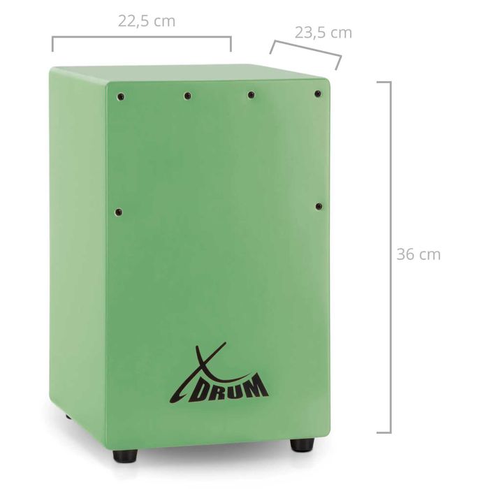 Cajon copii XDrum KC-37GN verde