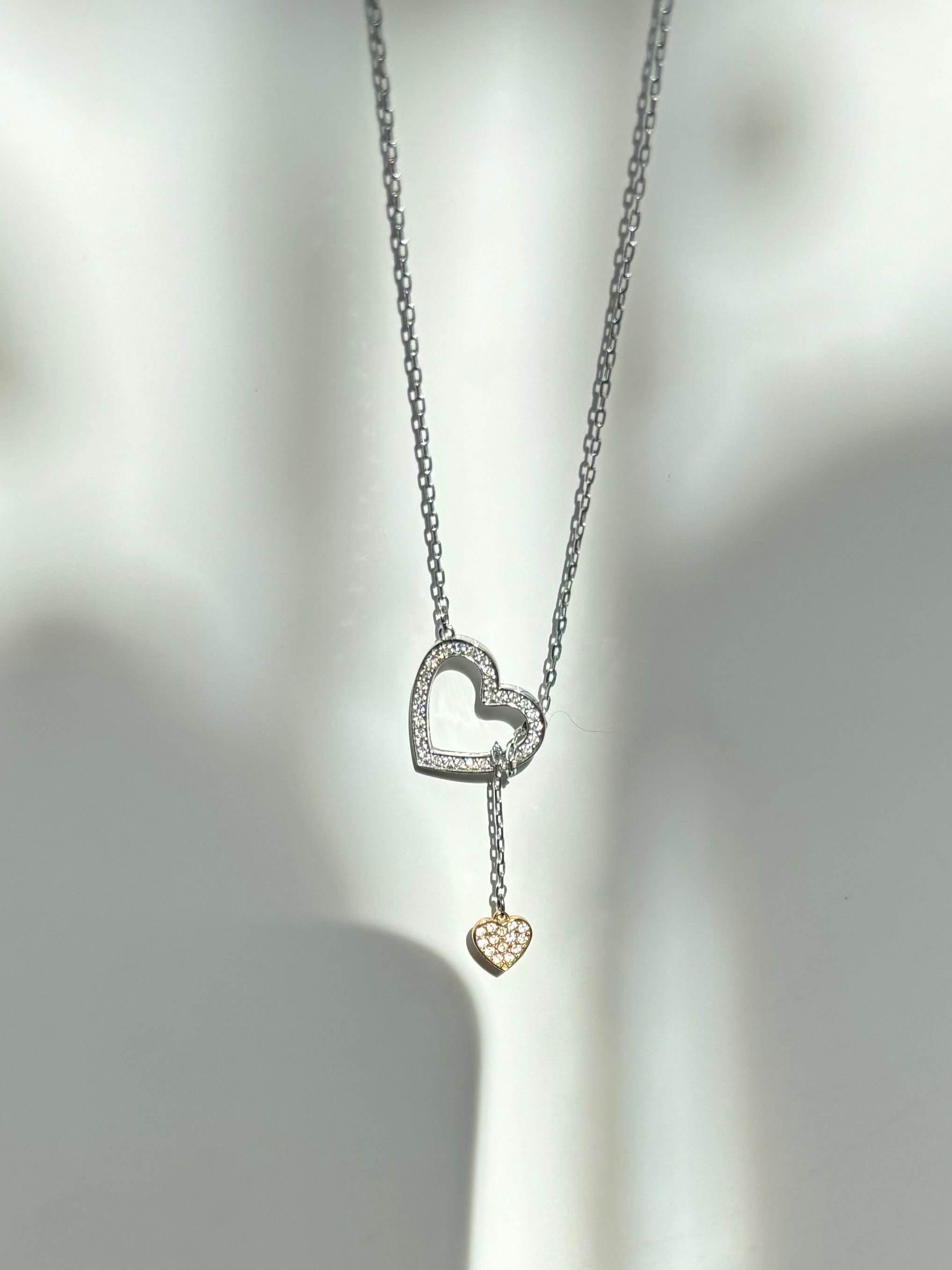 Оригинален комплект бижута, обеци и колие Swarovski