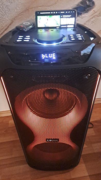 Boxa Activă Bluetooth, portabilă, foarte puternică 500w. cu autonomie