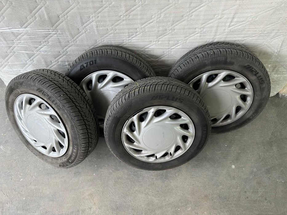 4 броя Зимни гуми APlus A701 с джанти 175/65 R14 82T M+S