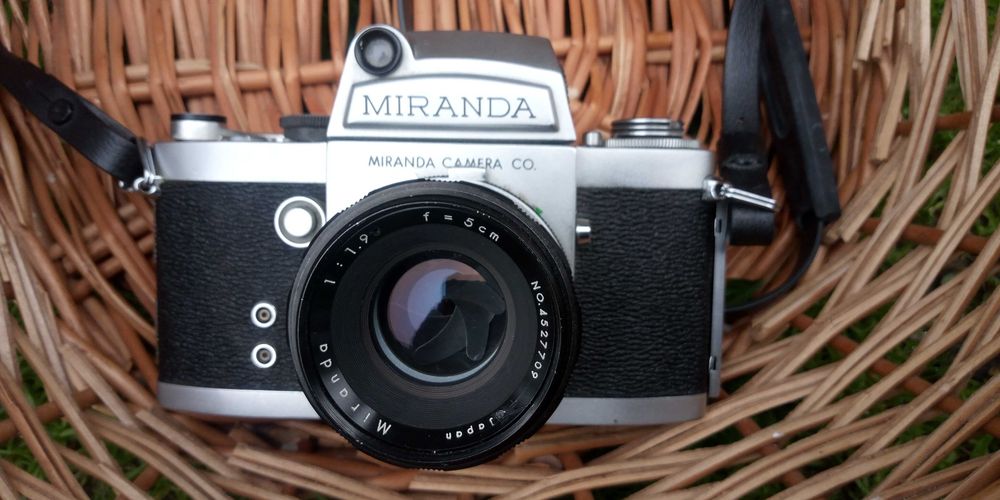 Aparat foto cu film Miranda Co.F