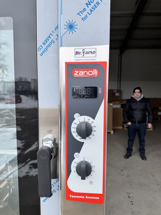 Cuptor patiserie 10 tavi si dospitor 5 tavi Zanolli Anemos, NOI