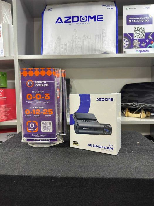 Видеорегистратор: Azdome S17 4G by Teyes | Рассрочка mavjud 6–24 oy