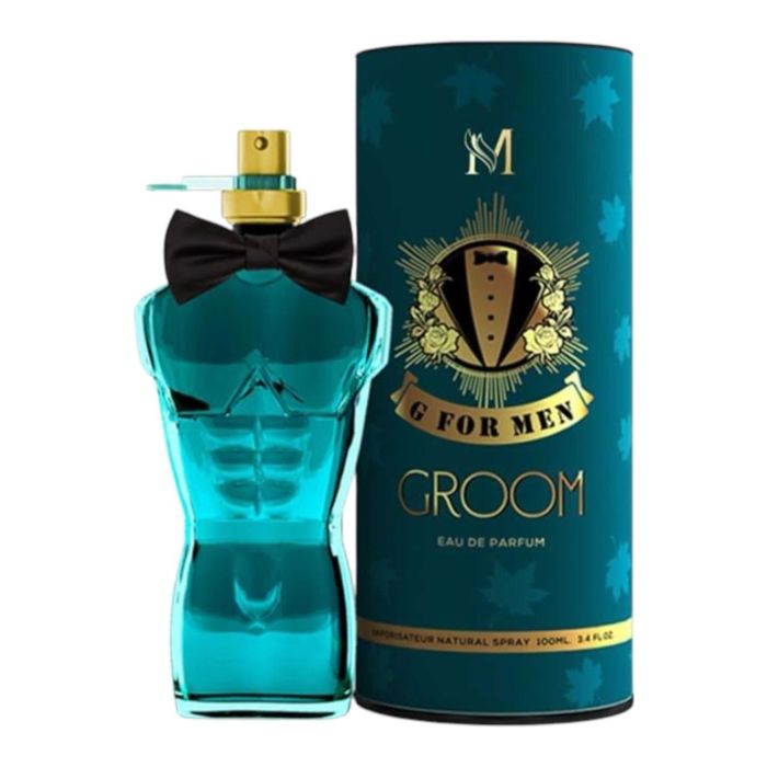 Apa de parfum G for man Groom 100 ml + mini dozator reincarcabil