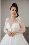 Rochie de mireasa din tafta