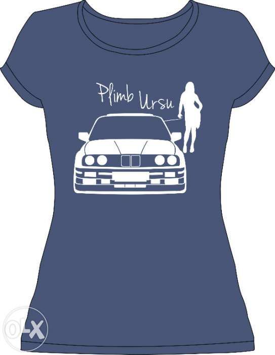 Tricou personalizat "Plimb Ursu" [BMW E30]