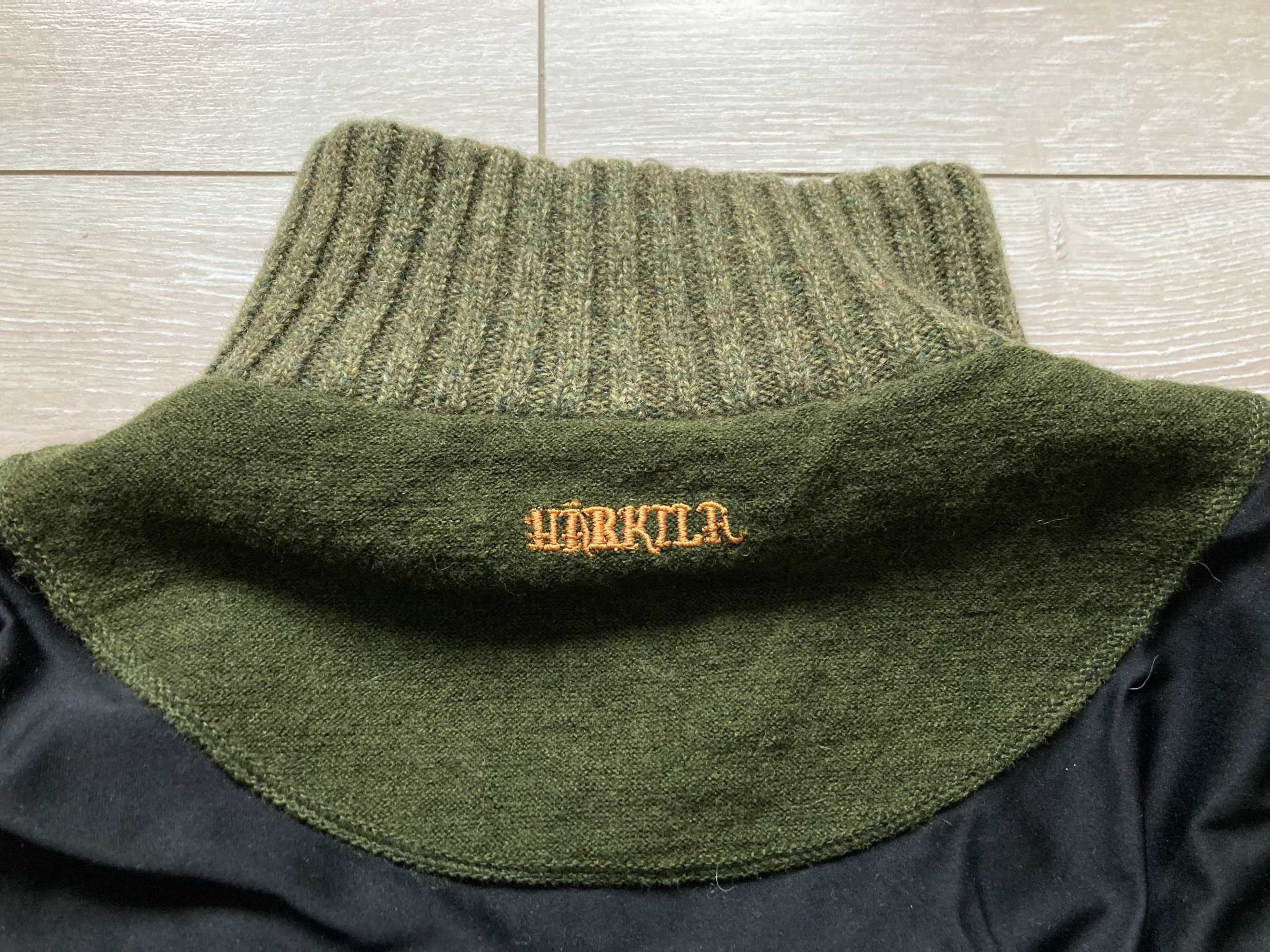 Harkila Gore Windstopper дебел вълнен пуловер за лов ловен размер XL
