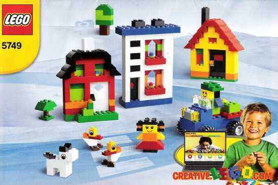 Lego Creator 4626 Ferma / 5930 Road Construction / 5749 Building Kit